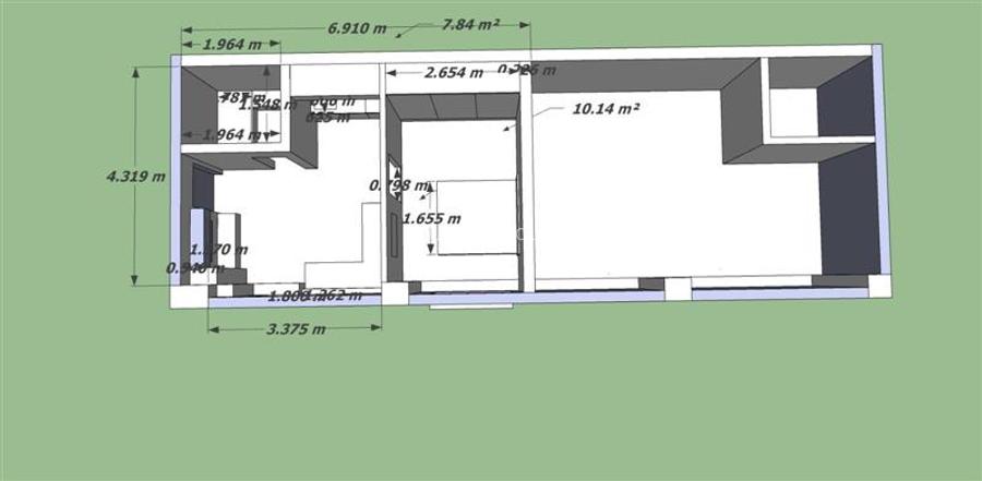 Spatiu Comercial Parter si Curte - in Constructie - 2