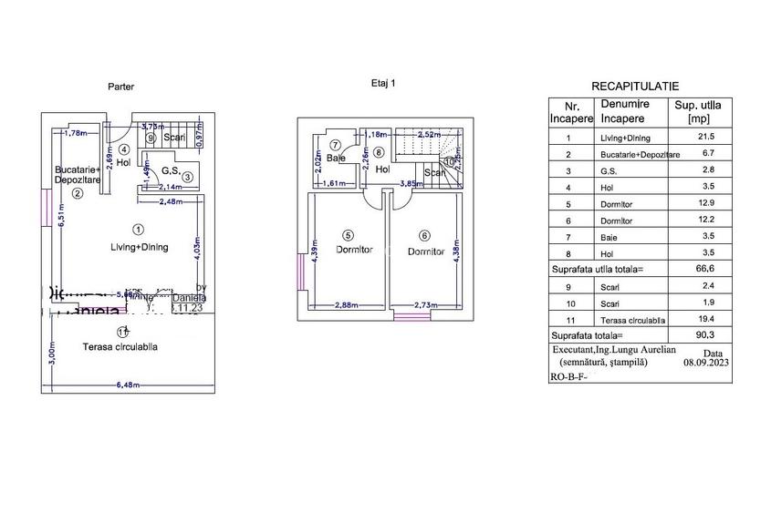 Inchiriere - apartament tip duplex - 3 camere - Avalon Estate-Pipera - 1