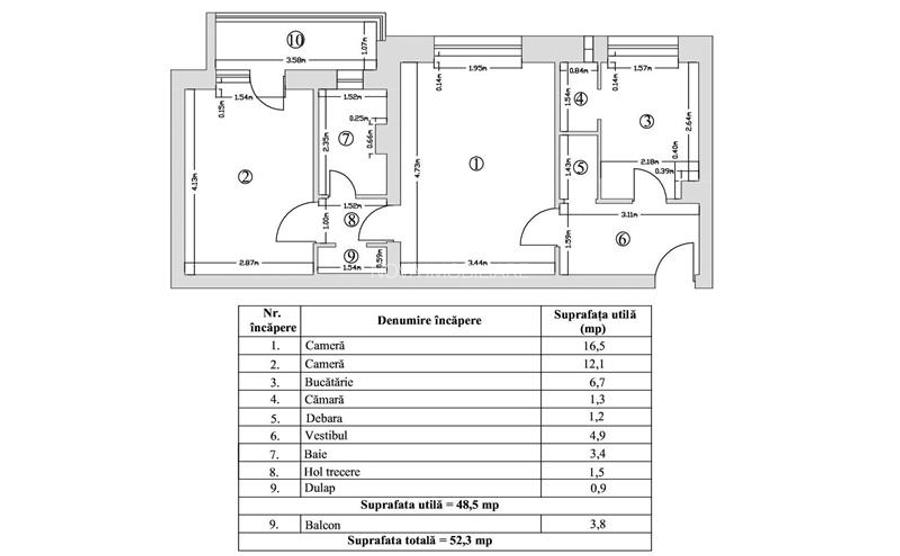 Exclusivitate! Apartament cu vedere spectaculoasa spre Tampa - 19