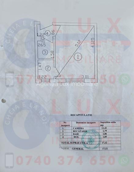 ID 1385 Garsonieră confort 1 de vânzare – Strada Eternității - 10