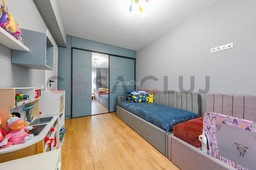 3 camere, bloc nou, etaj intermediar - 8