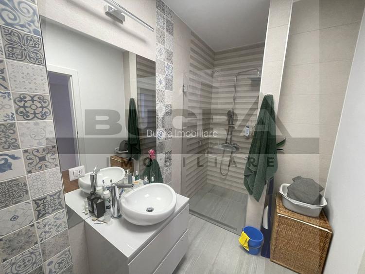 Apartament de 3 camere, modern, 80mp, parcare, zona Centrala - 13