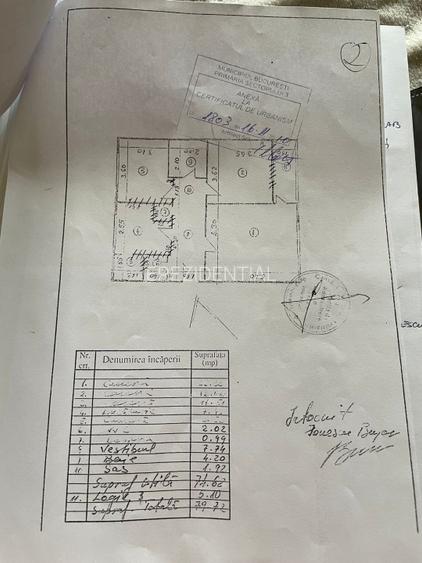 Apartament - 3 camere - decomandat-Str. Matei Basarab  - 20