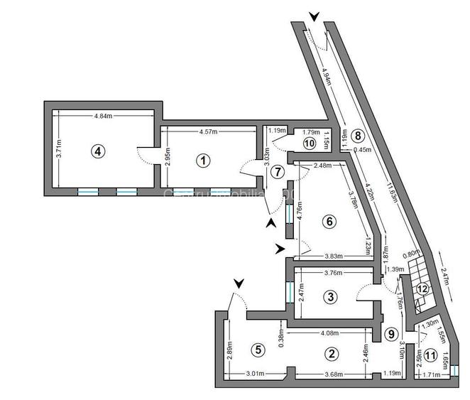 Universitate,Ultracentral, Comision 0, proprietate la curte - 10