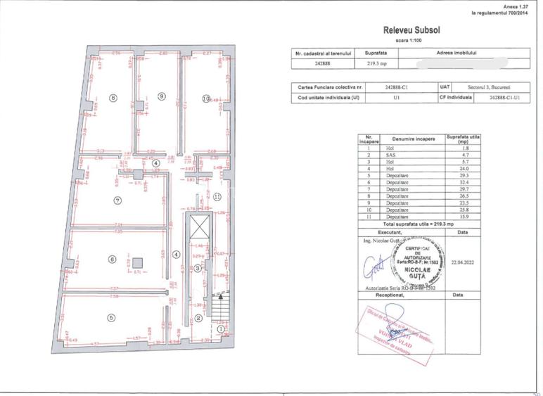 Vitan Mall Auchan- suprafata 428 mp - pret 780.000 euro+TVA - 9