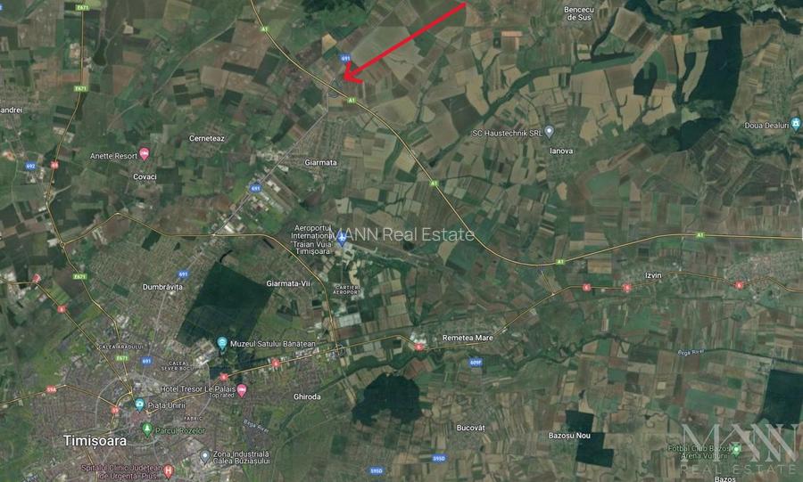 Teren industrial PUZ aprobat | De Vanzare | Giarmata, Timis - 5