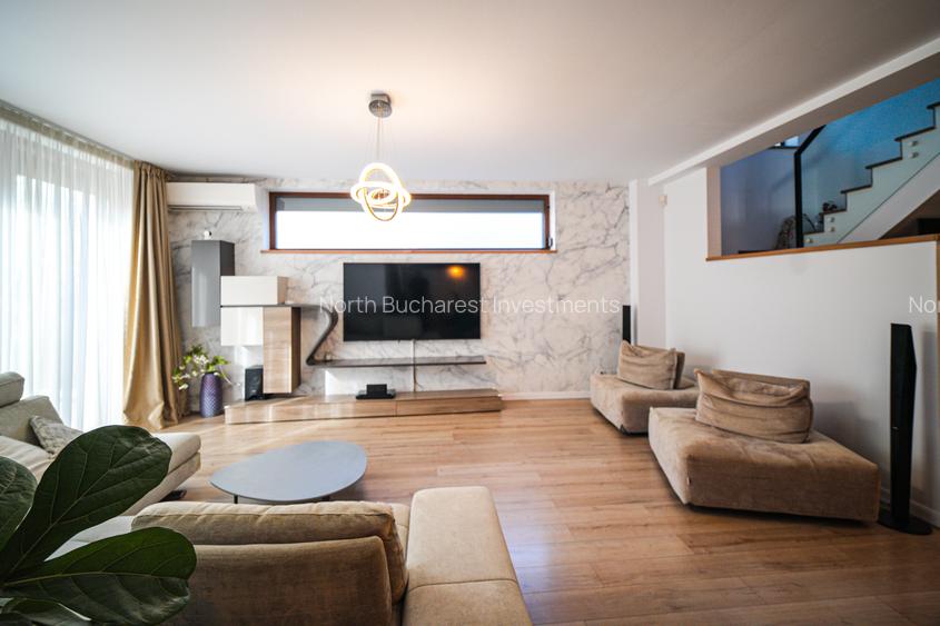 VILA 6 CAMERE MOBILATA SI UTILATA - PISCINA - CORBEANCA - COMISION 0% - 4