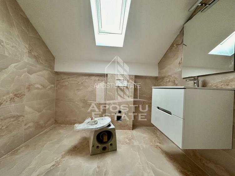 Apartament tip penthouse, bucatarie inchisa, mobilat, situat in Giroc - 10