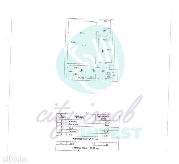 Garsoniera la 6 minute distanta de metrou - 10