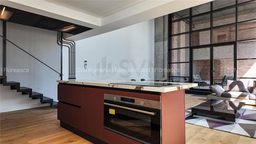 REA1026151 Apartament tip loft I 4 camere I Design industrial in Floreasca - 14