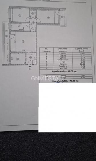 3 Camere Et.10/10 Bloc Reabilitat Drumul Taberei -Afi Cotroceni - 9