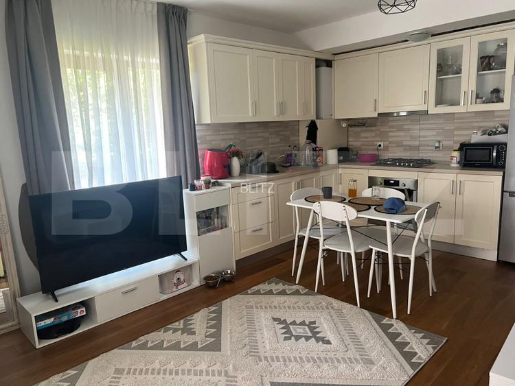 Apartament 2 camere, 44,5 mp, terasa 8mp, gradina 45mp, mobilat modern, Manastur - 2