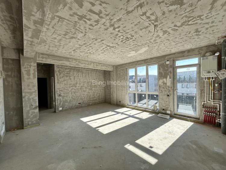 Apartament de 2 camere 57,54 mp, balcon 5,25 mp, zona VIVO cu CF  - 2