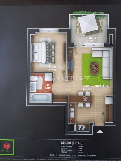 OBOR, 7MIN. METROU, BLOC NOU IN COMPLEXUL ROSEGARDEN - 2