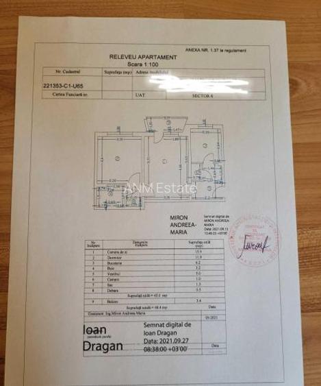 Apartament 2 camere zona metrou Parc Drumul Taberei  - 5