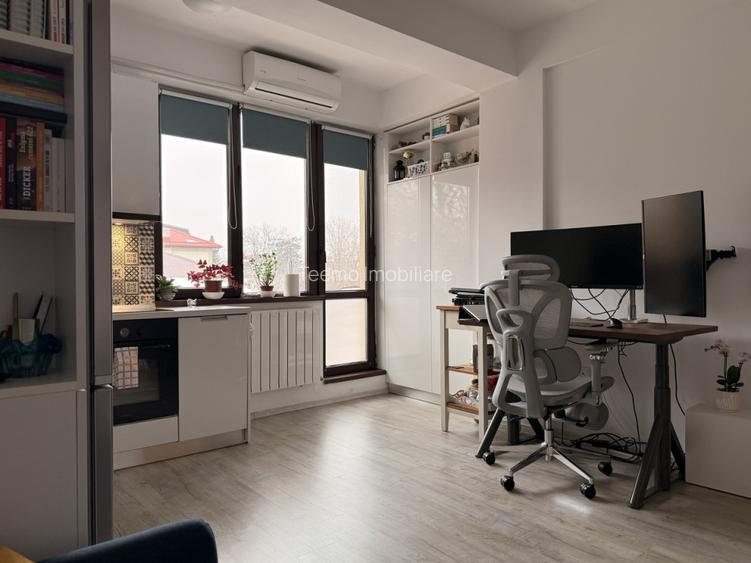 Apartament 2 camere, semidecomandat, 43 mp, centrala, ac, metrou, Bucurestii Noi - 5