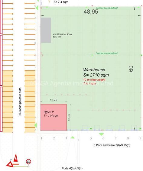 Hala industriala depozitare si productie la 2710 mp - 6