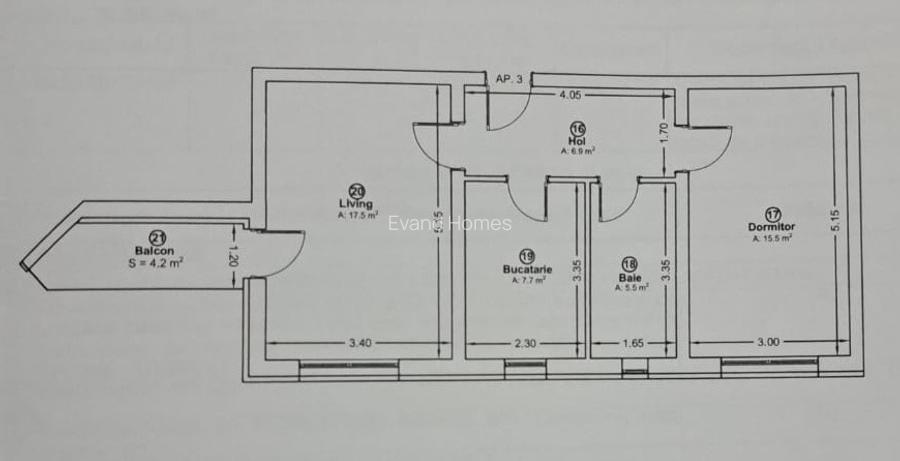 Apartament cu 2 camere si 2 locuri de parcare - Calea Urseni - 3