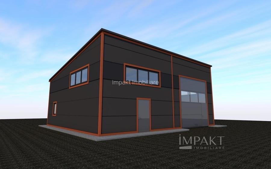 Teren Industrial 5800 mp cu PUD pentru 4 Hale – Centura Apahida - 4