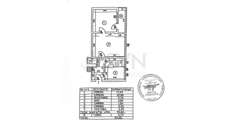 REA1027479 Apartament 2 Camere I De Vanzare I N. Balcescu I Romana - 10