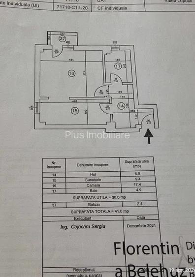 APARTAMENT 1 CAMERA, ETAJ 2/3, BLOC NOU, MOBILAT SI UTILAT, POPAS PACURARI - 5