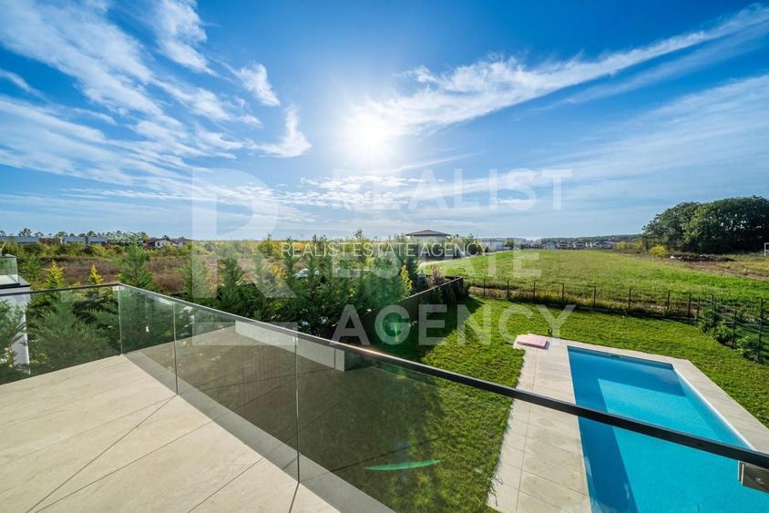 Vilă + piscină în Corbeanca, preț promo 399.000€, 2 locuri de parcare - 10