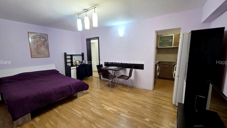 Obor metrou zona Avrig garsoniera mobilata etaj 5 bloc anvelopat - 5