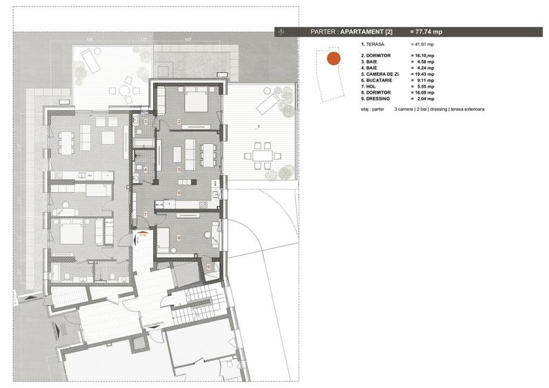 Apartamente de 3 camere + terase mari, finisaje de lux, Ultracentral - 8