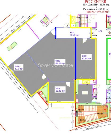 SPATIU BIROURI PC CENTER-ET.4 | BANEASA| HERASTRAU | DAMAROAIA - 9