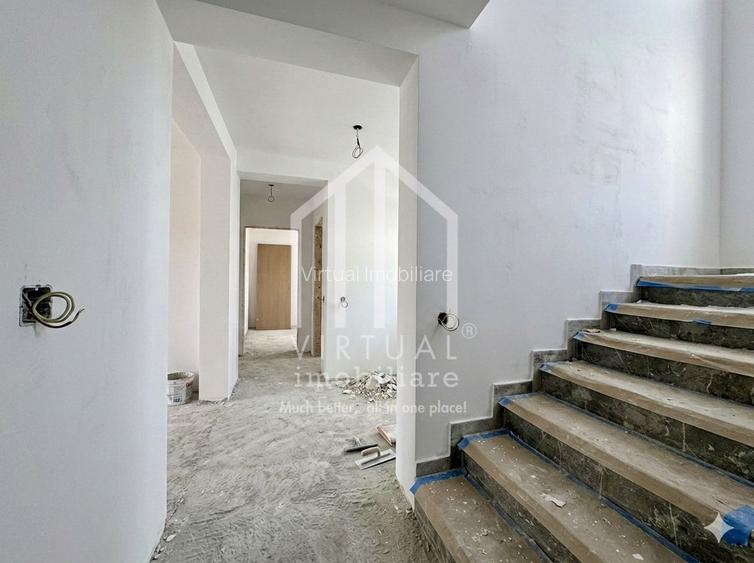 Casa cu 4 camere, 110mp utili,253mp teren, la stadiul de alb, Cisnadie - 5