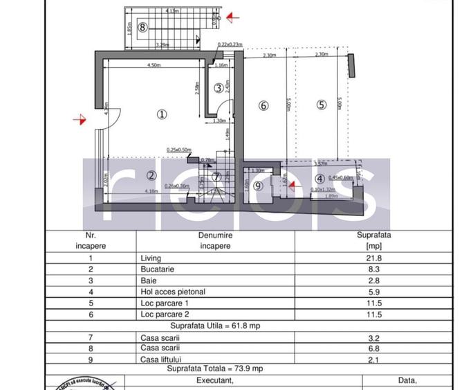 INCHIRIERE DUPLEX - DOROBANTI- 4 CAMERE- P+2+M - LIFT- NZEB-2024 - 15