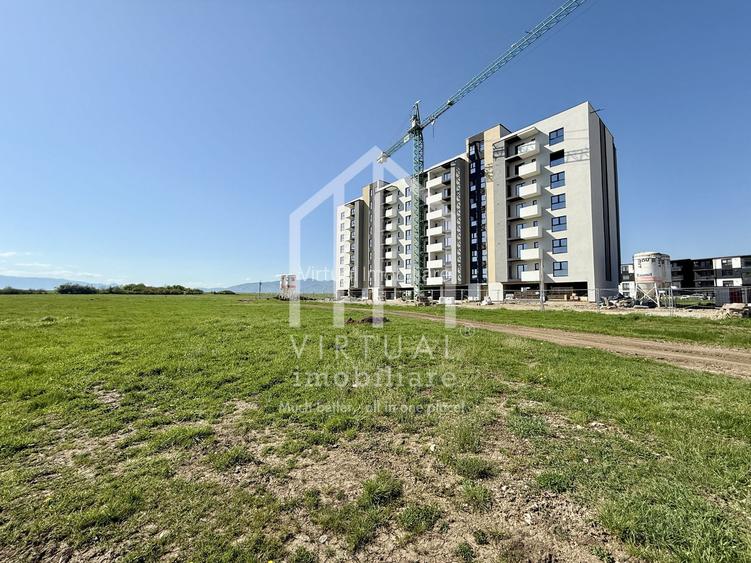 Apartament cu 3 camere - balcon cu spatiu depozitare - 60.6 mp utili - 3