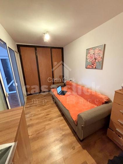 3 camere etaj 1, mobilat, centrală – Micro 19, Sala Sporturilor - 3