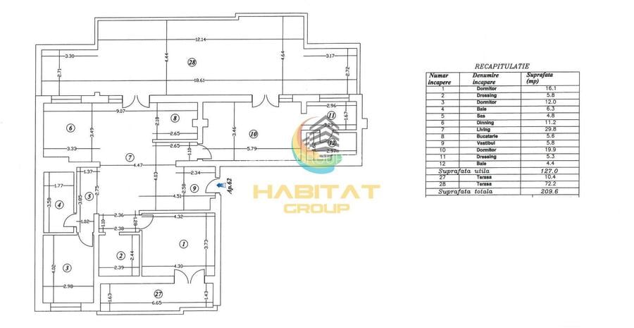 Mihai Bravu PENTHOUSE 4 camere  mutare rapida 2 min metrou - 2