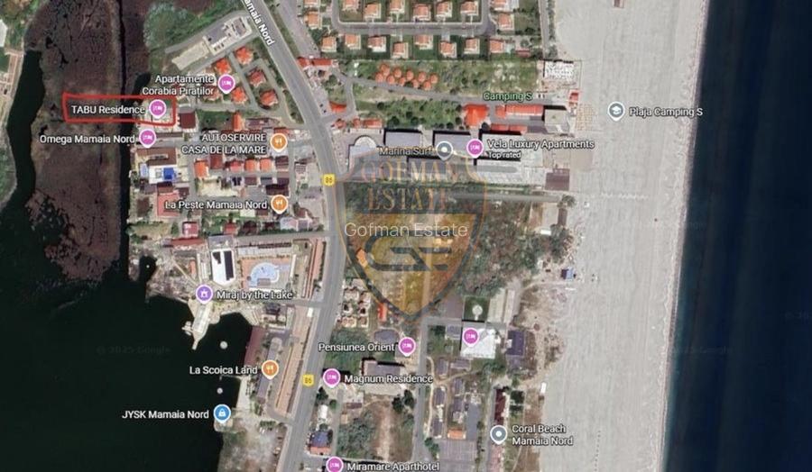 2 Camere Premium Mamaia Nord, vedere Lac - Mare, Tabu Residence, parcare, 59mp - 11