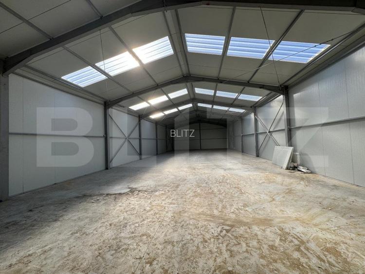 Hala 336 mp pe un teren de 3.000 mp, cu acces din drum asfaltat, Racari - 4