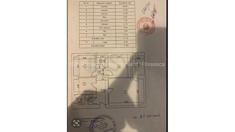 REA1024380 Apartament 3 camere I Mobilat I Unirii - 10