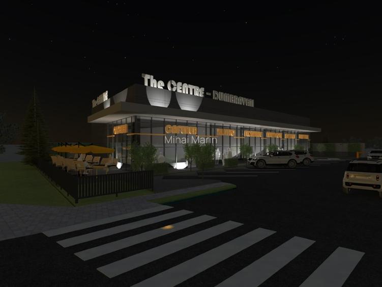 Teren 1.398 mp cu autorizație de construire – proiect spațiu comercial 585 mp - 4