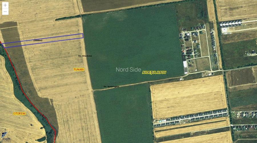 Teren intravilat Tunari 15000m2 - 2