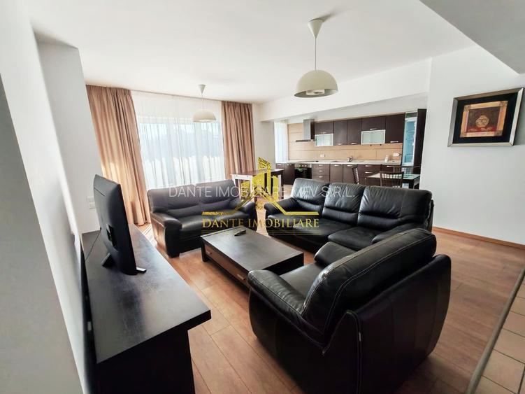 2 camere, spatios, mobilat modern, bloc nou, terasa, Plopilor - 11