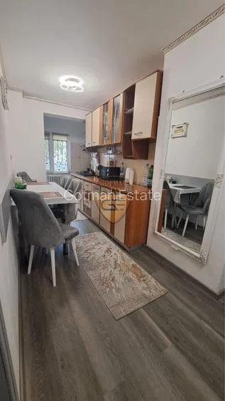 2 camere Casa de Cultura 46mp, 2 balcoane, semidecomandat, centrala gaz, mobilat - 6