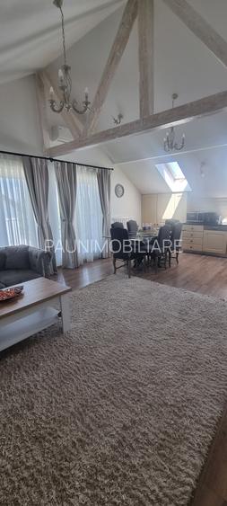Apartament lux 3 camere, 103mp. in vila  P+1+M ,utilat mobilat +curte cca 100mp! - 11