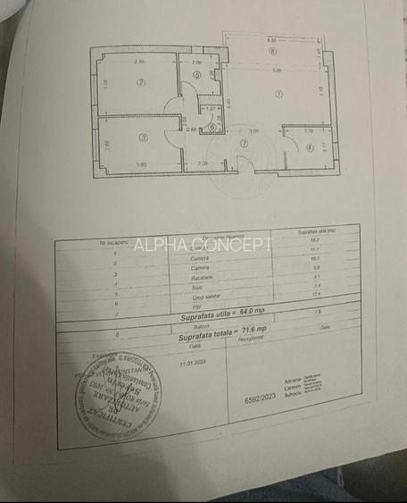 3 Camere, Decomandate, Imbunatatiri de Lux, Etaj Intermediar - 13