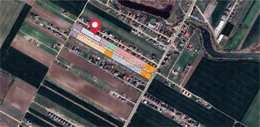 Teren 3580 mp, autorizatie 10 vile P+1 Etaj, Berceni, Mamina - 3