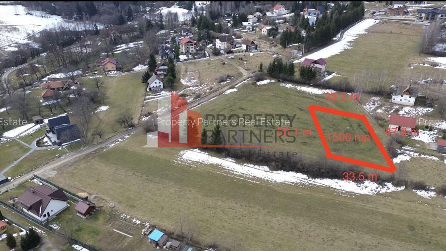 Teren Bran Tohanita | Intravilan 1.500 mp | Vedere Panoramică| - 11