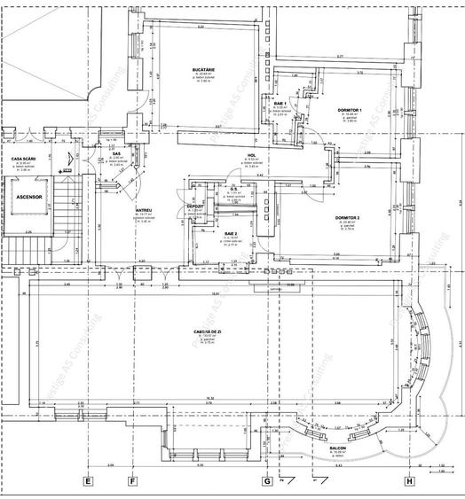 Resedinta patrimoniala de 222 mp | Piata Victoriei | Cladire istorica-Lift - 1
