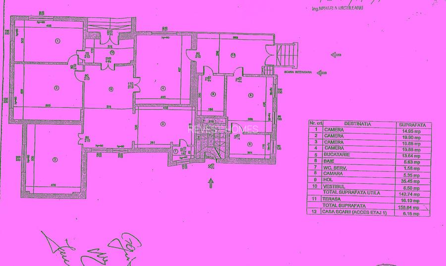 Mosilor - Foisorul de Foc, apartament in vila pentru birouri / cabinete - 1