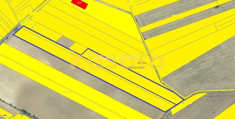 TEREN DE VÂNZARE – STRADA MILANO, BUFTEA, APROAPE DE A0 - 3