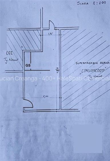 Spatiu comercial Tg. Neamt centru, 48mp, aproape de Catena - 3