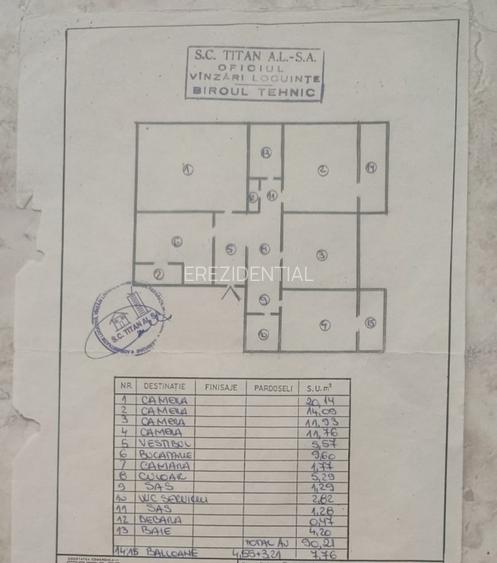 Apartament 4 camere-decomandat-centrala-zona Vitan - 11